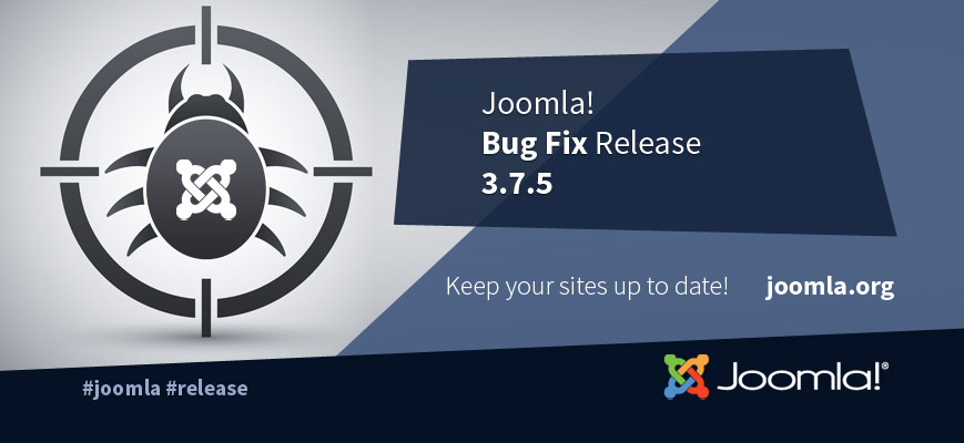 joomla 3.7.5. update